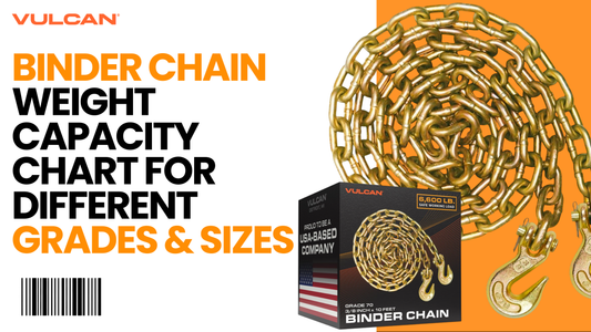 binder chain weight capacity chart