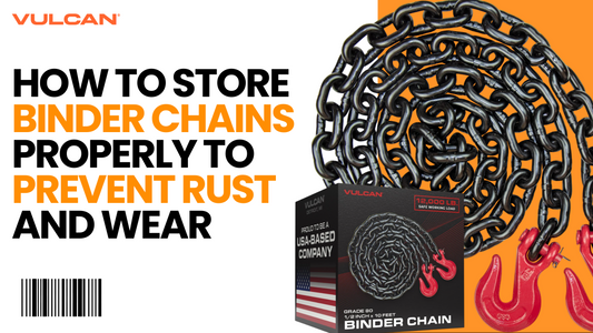 how to store binder chains properly