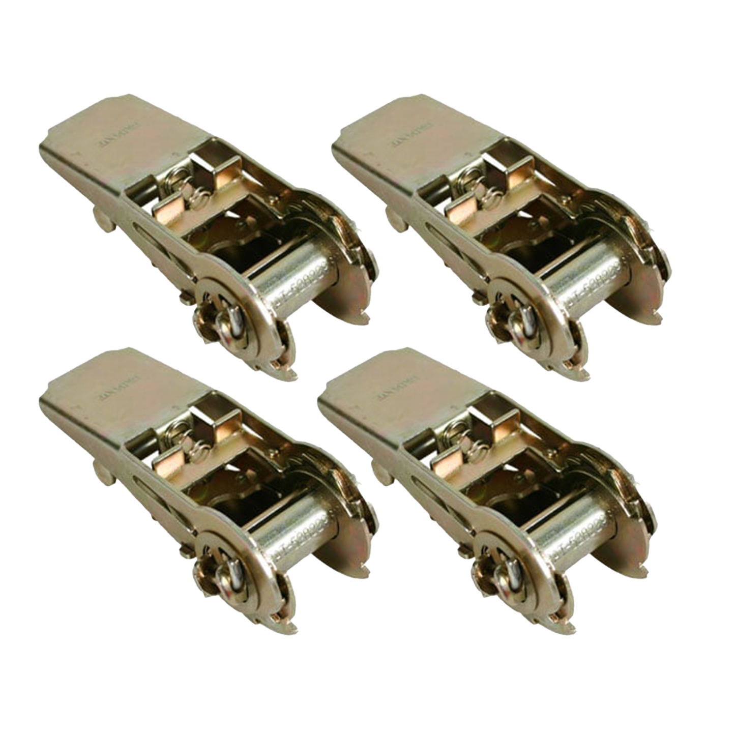 VULCAN Ratchet Buckle - 1 Inch - 500 Pounds - Pack of 4