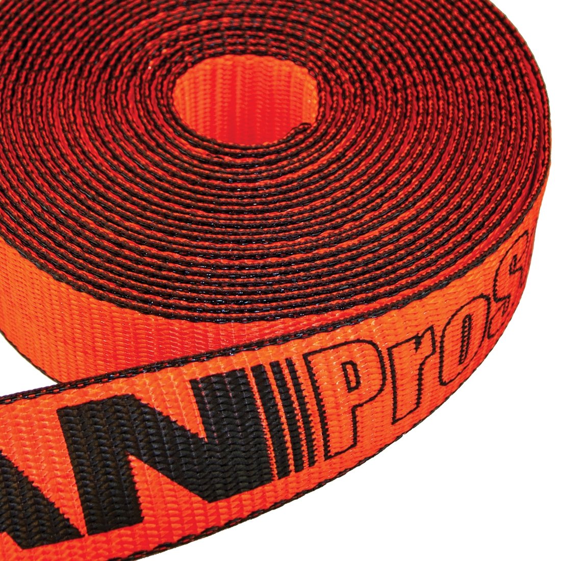 VULCAN Winch Strap with Flat Hook - 2 Inch - Classic Yellow - 3,300 Pound Safe Working Load