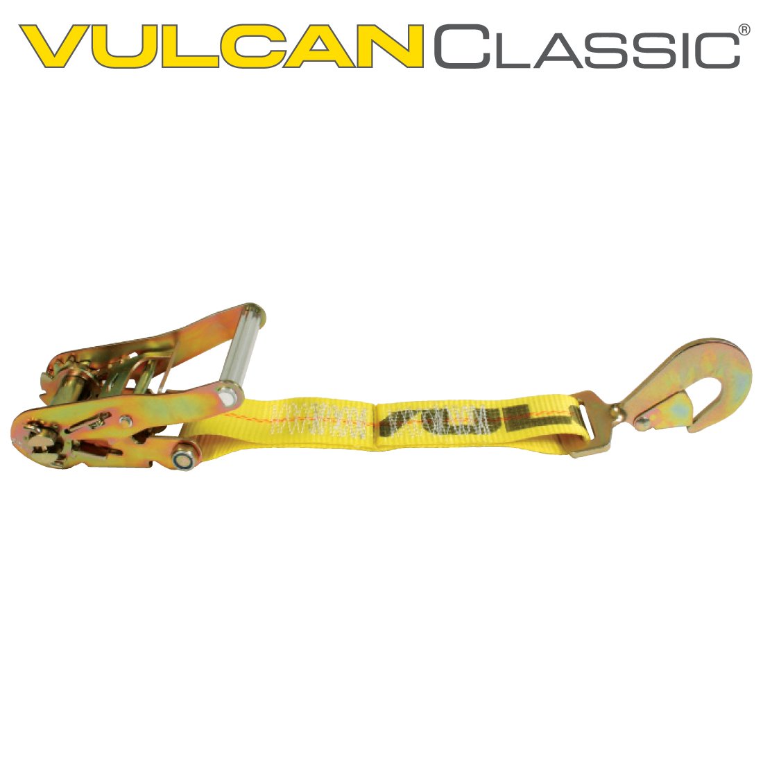 VULCAN Ratchet Short End with Twisted Snap Hook - Classic Series