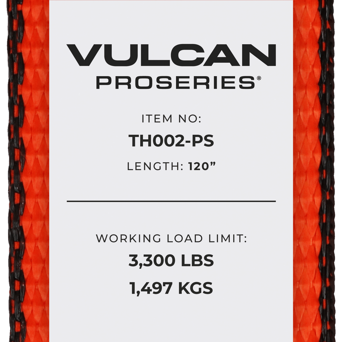 VULCAN Autohauler Car Tie Down System - Rolling Idler - Basket Style - 4 Pack - 120 Inch - PROSeries - 3,300 Pound Safe Working Load