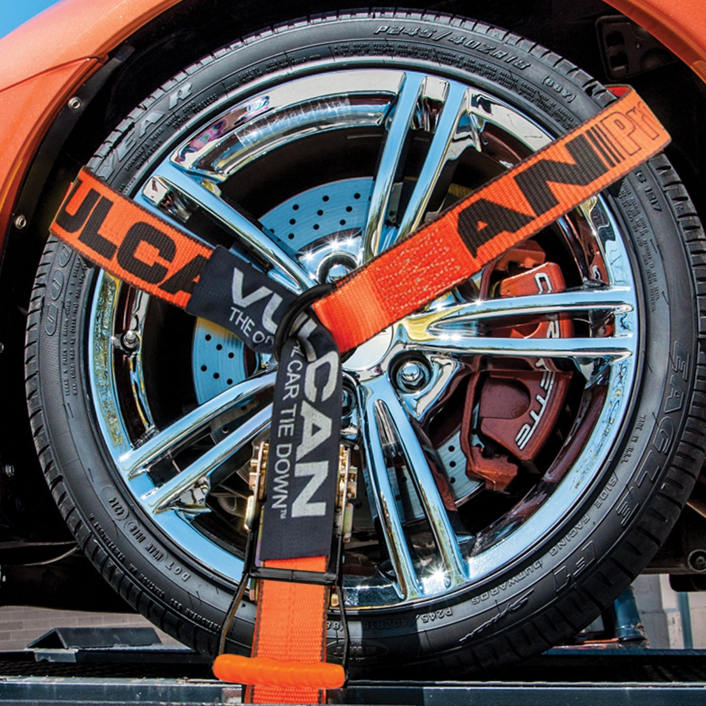 VULCAN Snap Hook Vehicle Tie Down Kits with Heavy Duty Stake Pocket D Rings - Lasso Style - Proseries
