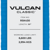 VULCAN Chain Anchor Ratchet Strap and Corner Protector Kit - 4 Inch x 30 Foot - 6,600 Pound Safe Working Load