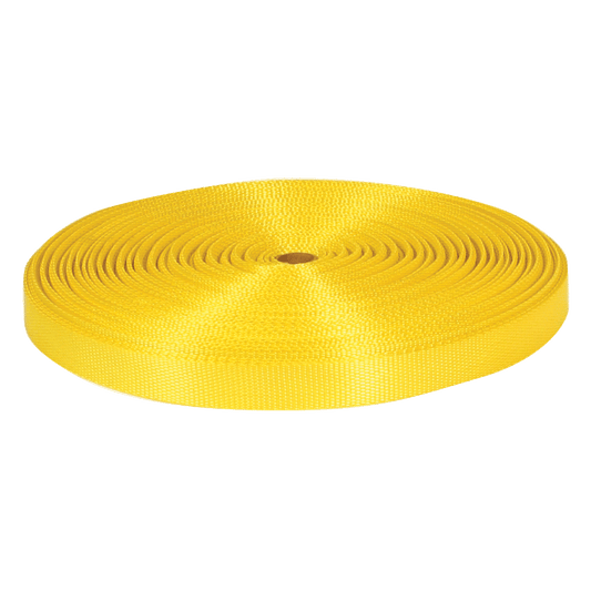 VULCAN Tie Down Webbing - Yellow - 1 Inch x 300 Feet