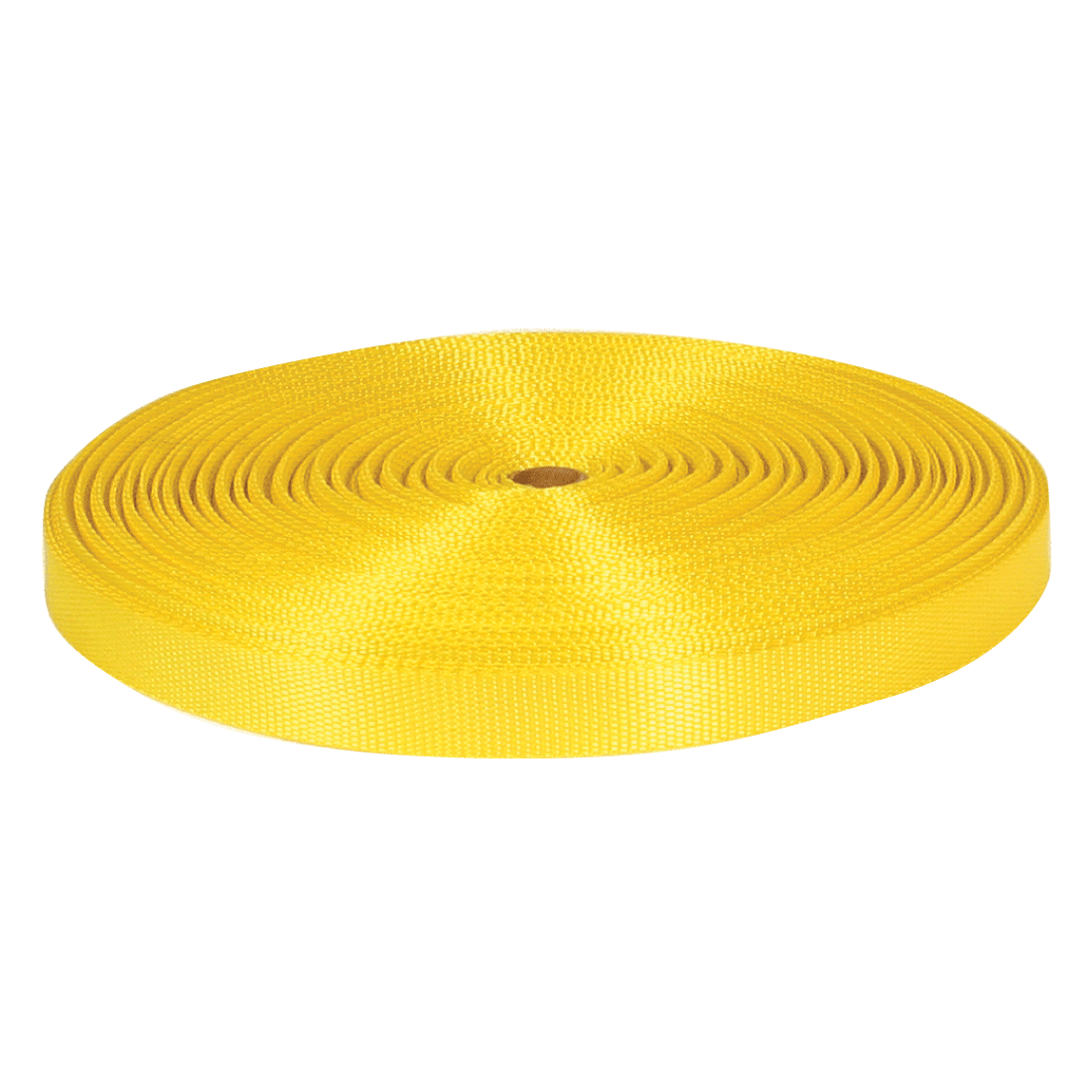 VULCAN Tie Down Webbing - Yellow - 1 Inch x 1 Foot