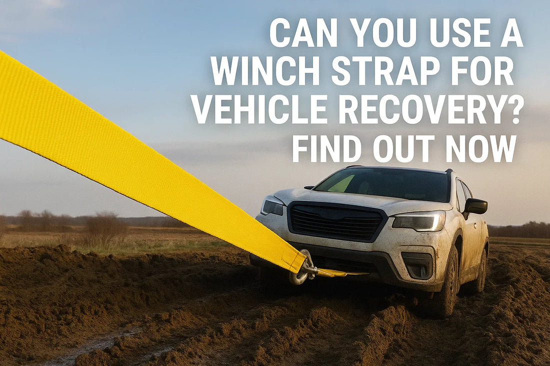 Can You Use a Winch Strap for Vehicle Recovery? Find Out Now