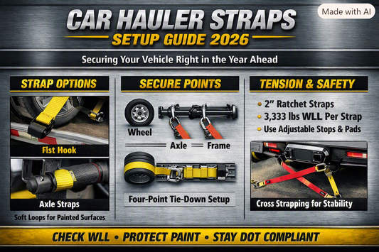 Car Hauler Straps Setup Guide What You Need Before Your First Load