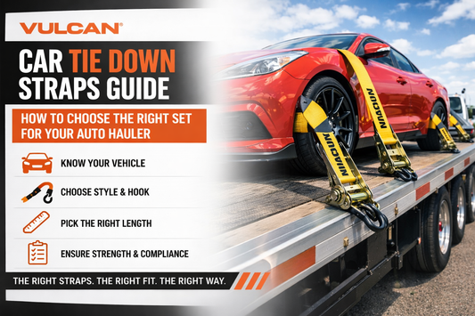 Car Tie Down Straps: How to Choose the Right Set for Your Auto Hauler