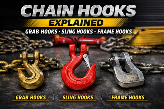 Chain Hooks Explained: Grab Hooks, Sling Hooks, and Frame Hooks — Which Do You Need?