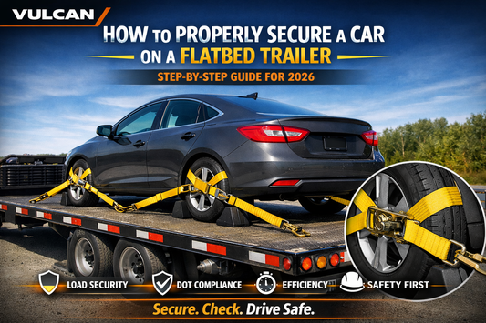 How to Properly Secure a Car on a Flatbed Trailer: Step-by-Step Guide for 2026