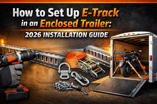 How to Set Up E-Track in an Enclosed Trailer: 2026 Installation Guide