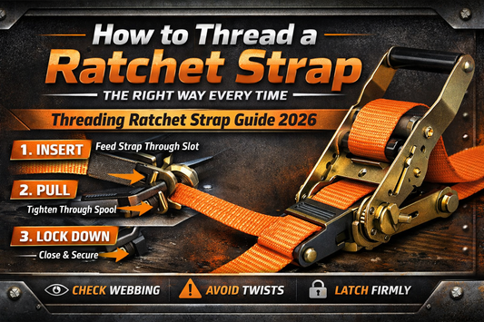 How to Thread a Ratchet Strap The Right Way Every Time