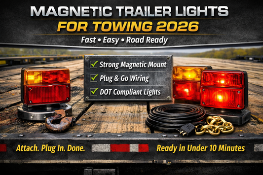 Magnetic Trailer Lights for Towing: How to Choose and Install Them in Under 10 Minutes