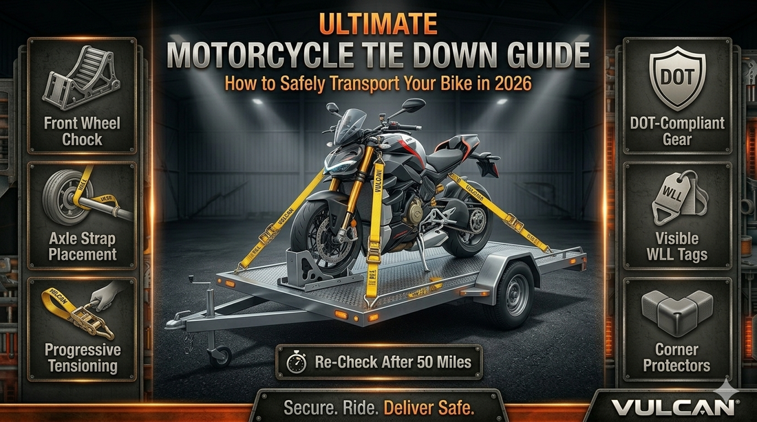 Motorcycle Light Rope Motorcycle Tie Down Guide: How to Safely Transport Your Bike in 2026 ...