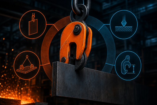 Plate Clamps How to Pick the Right One for Your Load