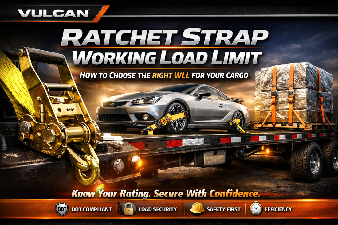 Ratchet Strap Working Load Limit: How to Choose the Right WLL for Your Cargo