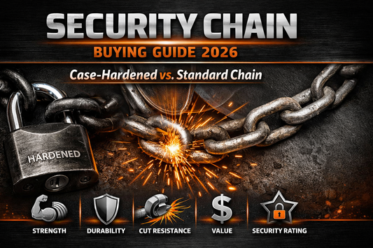 Security Chain Buying Guide 2026: Case-Hardened vs. Standard Chain
