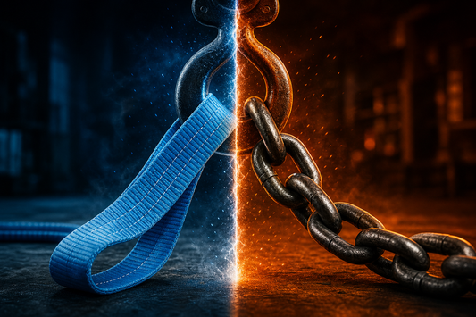 Synthetic Webbing Sling vs. Chain Sling: Which Do You Need?