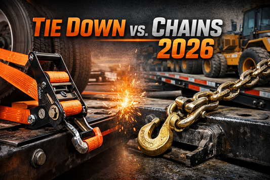 Tie Down Straps vs. Chains: Which Should You Use for Cargo Securing in 2026?