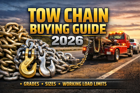 Tow Chain Buying Guide What Grade, Size, and WLL You Actually Need in 2026