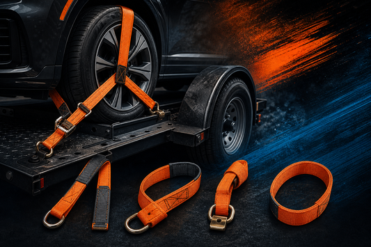 Tow Dolly Straps: Sizing, WLL, and How to Strap a Car