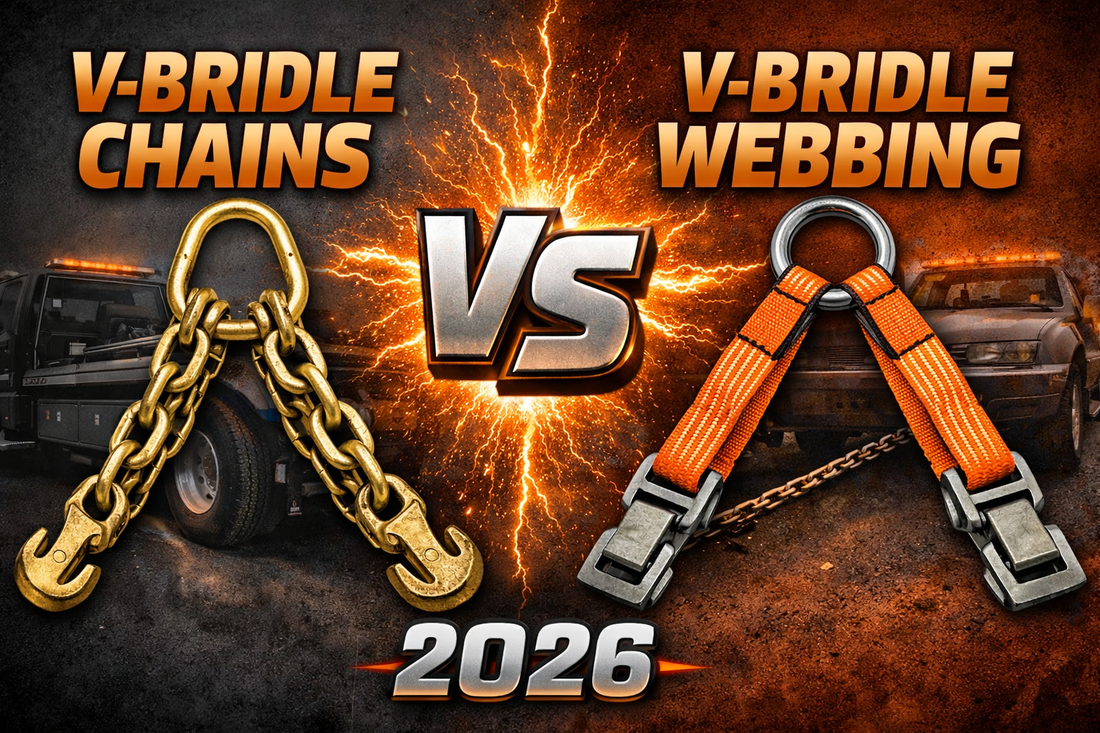 V-Bridle Chains vs. V-Bridle Webbing: Which Is Better for Towing in 2026?