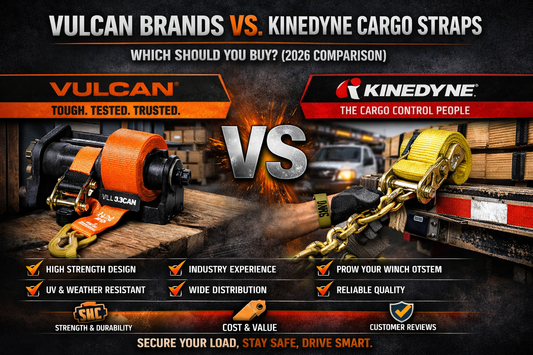 Vulcan Brands vs. Kinedyne Cargo Straps: Which Should You Buy? (2026 Comparison)