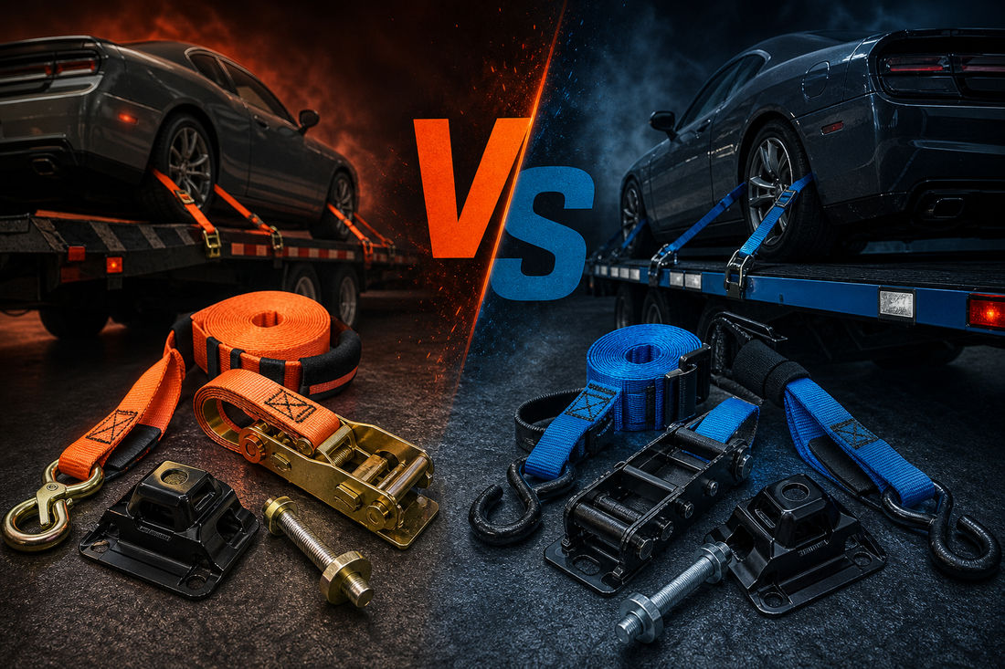 Vulcan Classic vs. ProSeries Car Tie-Down Systems: Which Kit Is Right for Your Trailer?