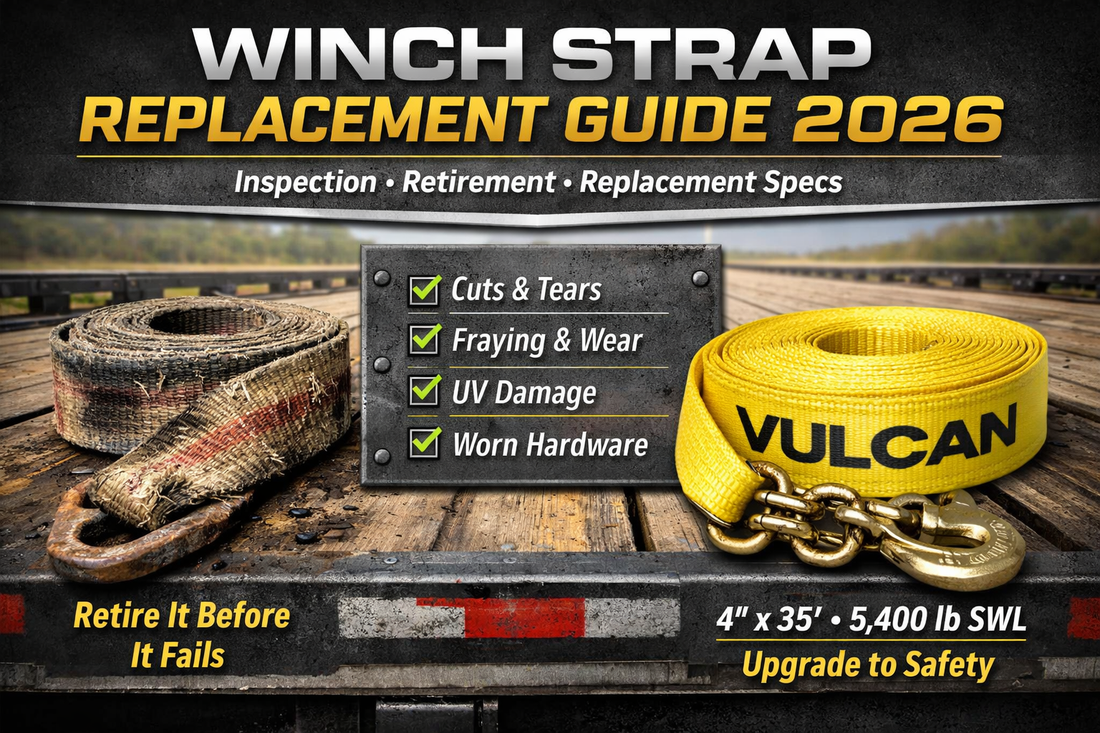 Winch Strap Replacement Guide: When to Retire Your Strap and What to Buy Next in 2026