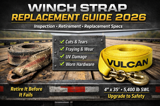 Winch Strap Replacement Guide: When to Retire Your Strap and What to Buy Next in 2026