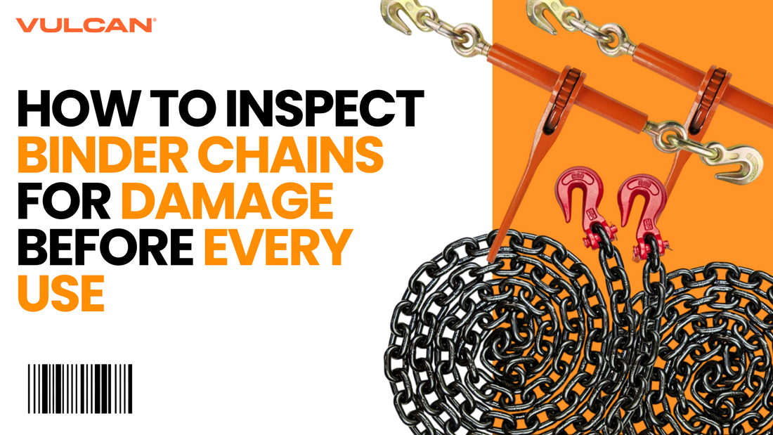 How to Inspect Binder Chains for Damage Before Every Use
