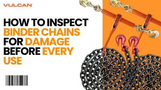 How to Inspect Binder Chains for Damage Before Every Use