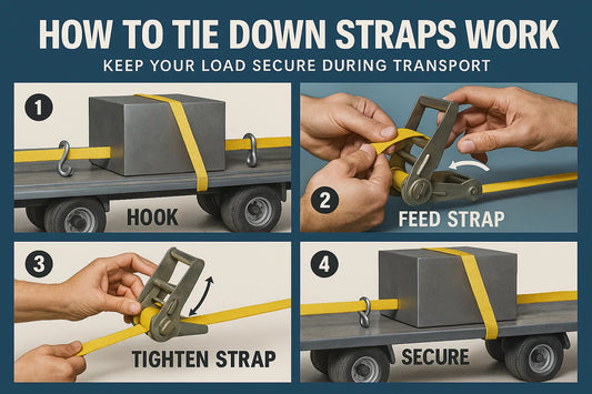 how to tie down straps work