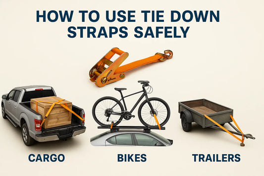 how to use tie down straps