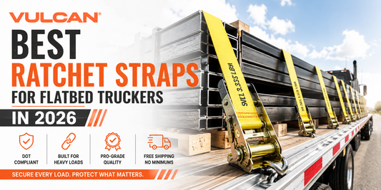 Best Ratchet Straps for Flatbed Truckers in 2026