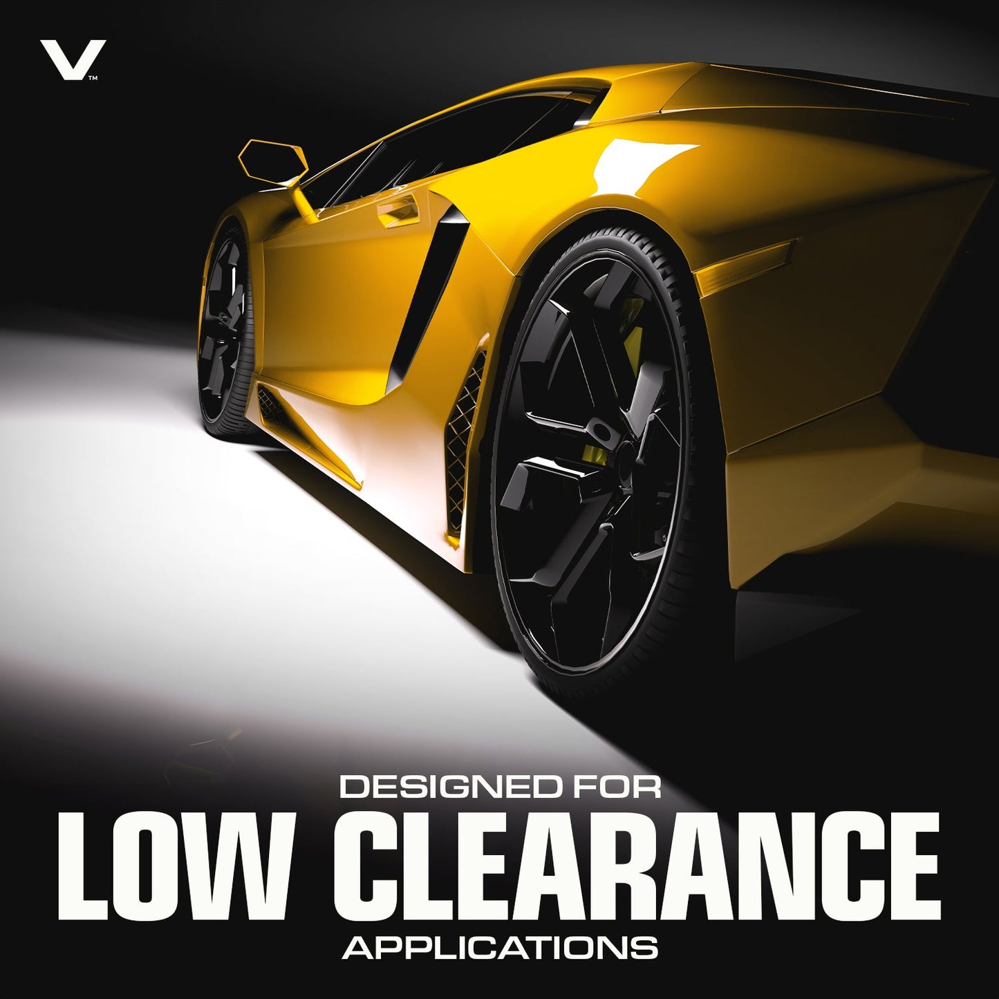 VULCAN Car Tie Down Axle Strap with Wear Pad - 2 Inch x 36 Inch - 4 Pack - Classic Yellow - 3,300 Pound Safe Working Load