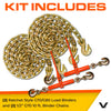 VULCAN Chain and Binder Kit - Grade 70 - 1/2 Inch x 10 Foot - 9,200 Pound Safe Working Load