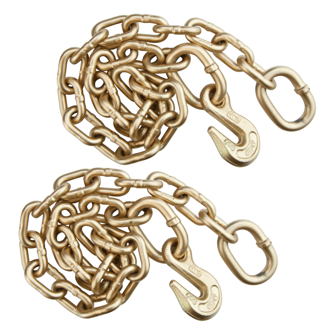 VULCAN 5/16 Inch x 30 Inch Chain Anchor with Grab Hook - Pair