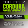 VULCAN Car Tie Down Axle Strap with Wear Pad - 2 Inch x 36 Inch - 4 Pack - High-Viz - 3,300 Pound Safe Working Load