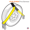 VULCAN Wheel Dolly Tire Harness - Flat Snap Hook - 84 Inch - PROSeries - 1,665 Pound Safe Working Load