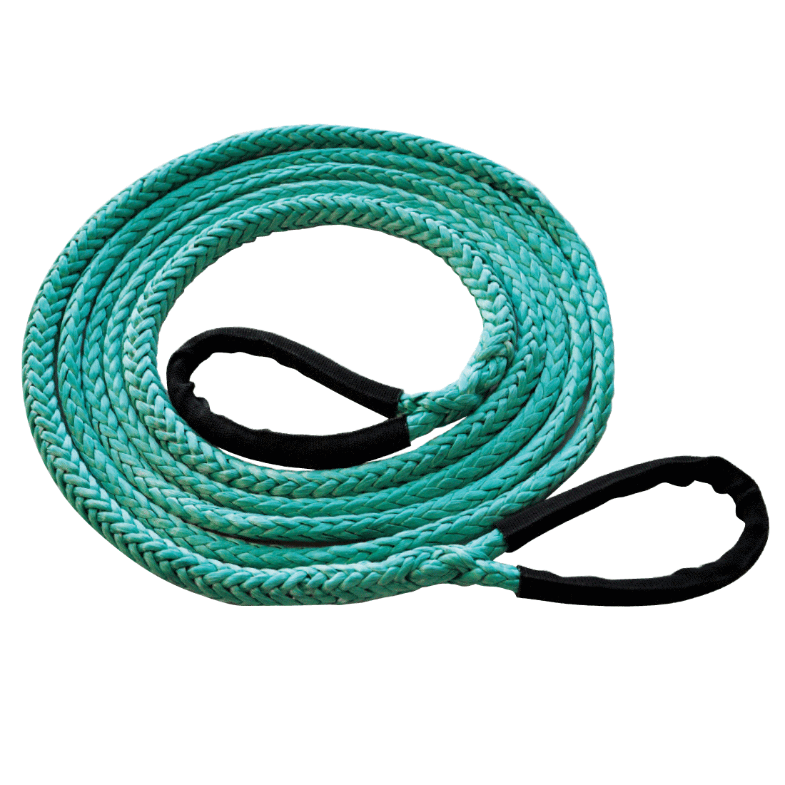 Dyneema Synthetic Tow Rope - 3/8 Inch x 20 Feet - 19,600 Pound MBS - 4,900 Pound Safe Working Load