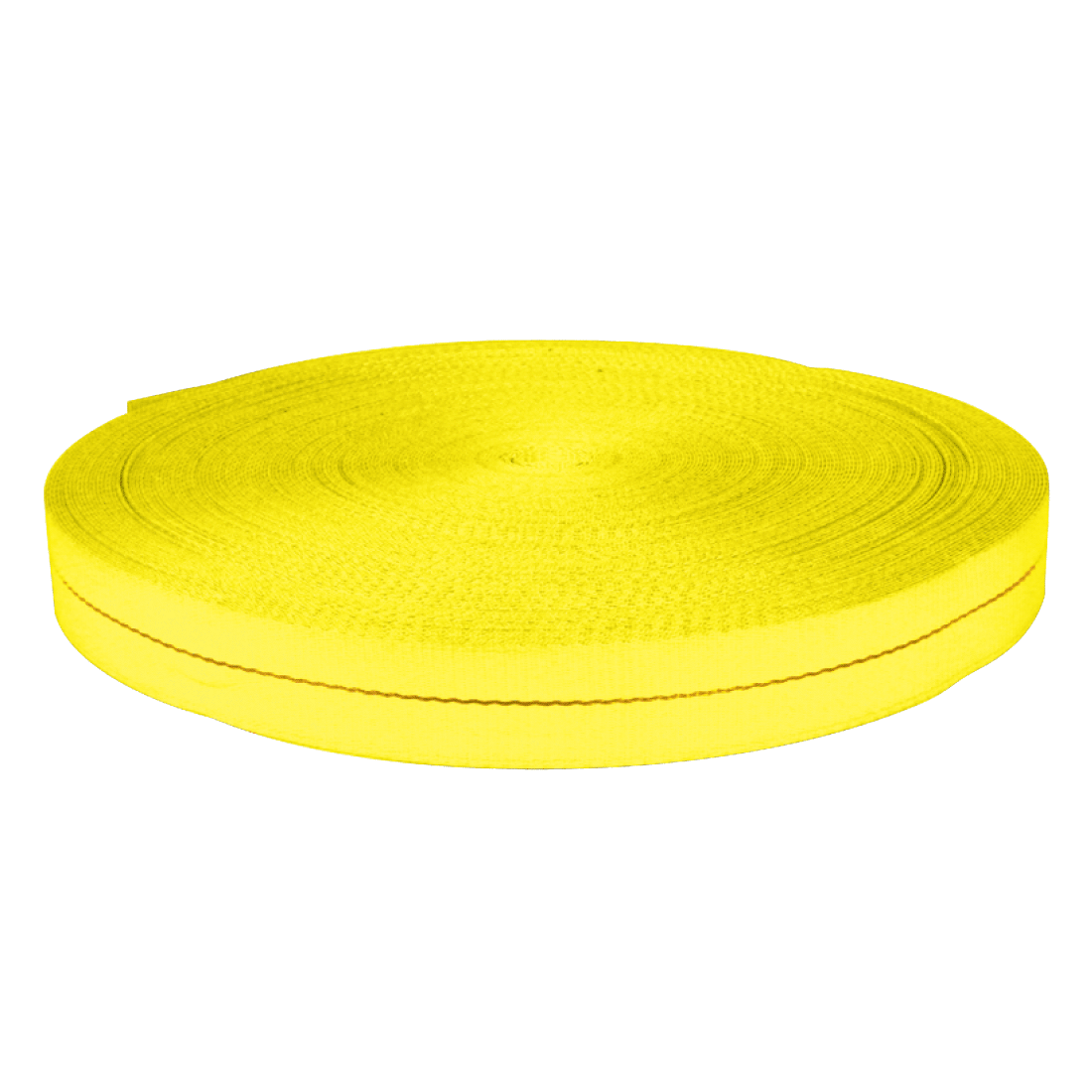 VULCAN Tie Down Webbing - Yellow - 2 Inch x 1 Foot