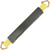 VULCAN Car Tie Down Axle Strap with Wear Pad - 3-Ply Stiff - 3,300 Pound Safe Working Load