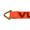 VULCAN Car Tie Down Axle Straps - 3 Inch x 30 Inch - 5,000 Pound Safe Working Load