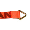 VULCAN Car Tie Down Axle Straps - 3 Inch x 30 Inch - 5,000 Pound Safe Working Load