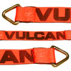 VULCAN Car Tie Down Axle Strap - 3 Inch x 30 Inch - PROSeries - 5,000 Pound Safe Working Load