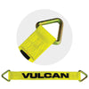 VULCAN Car Tie Down Axle Straps - 3 Inch x 30 Inch - 5,000 Pound Safe Working Load