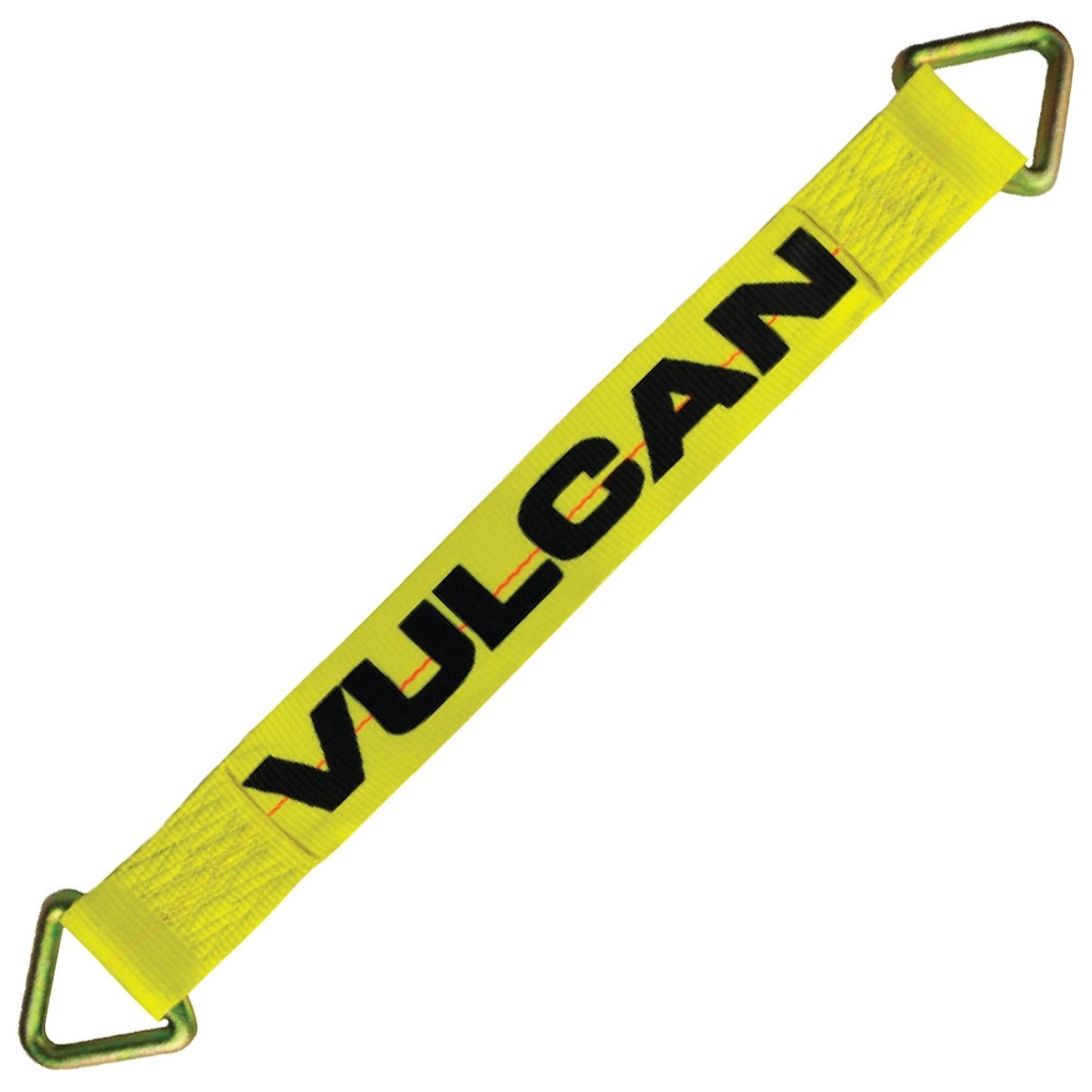 VULCAN Car Tie Down Axle Straps - 3 Inch x 30 Inch - 5,000 Pound Safe Working Load