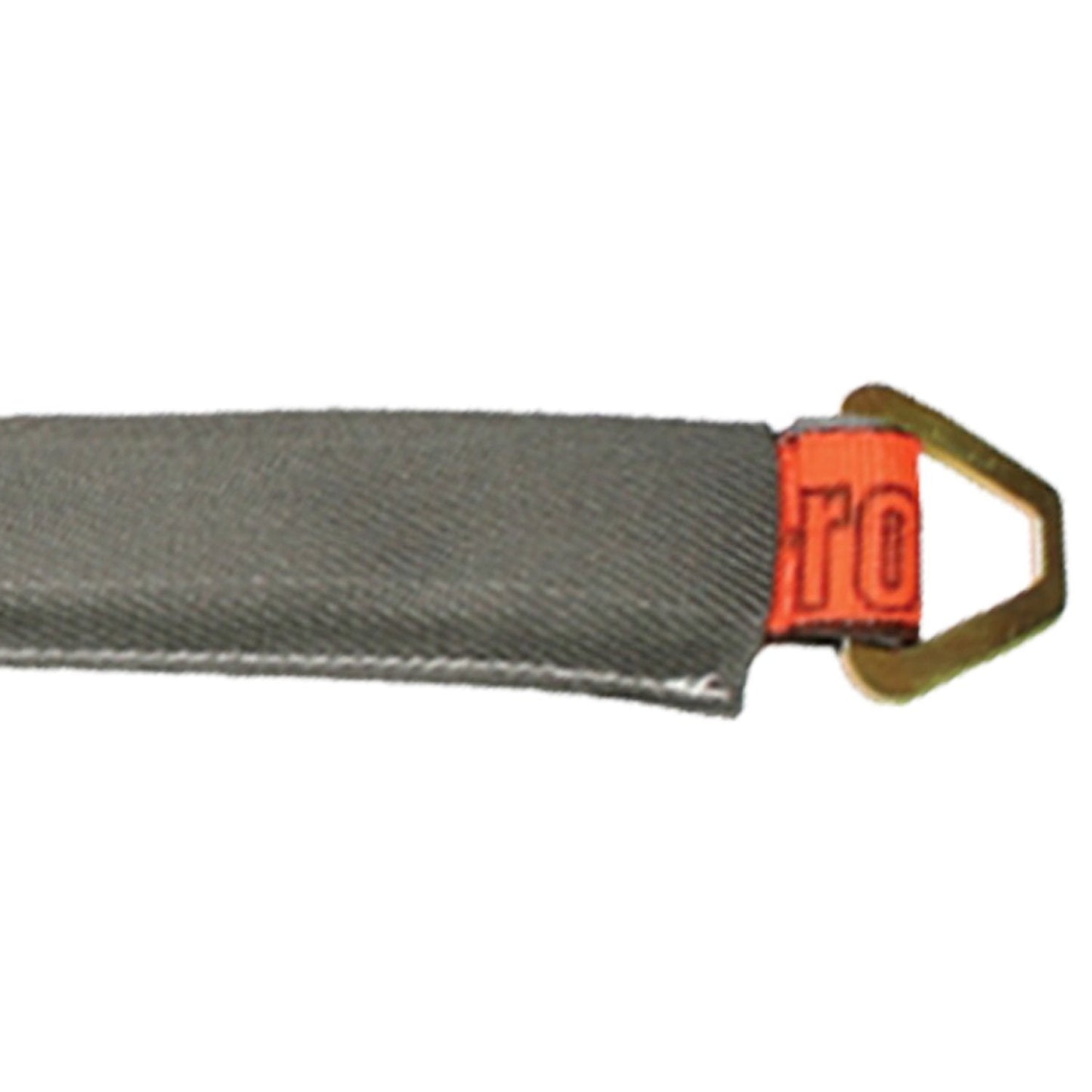 VULCAN Car Tie Down Axle Strap with Wear Pad - 3-Ply Stiff - 3,300 Pound Safe Working Load